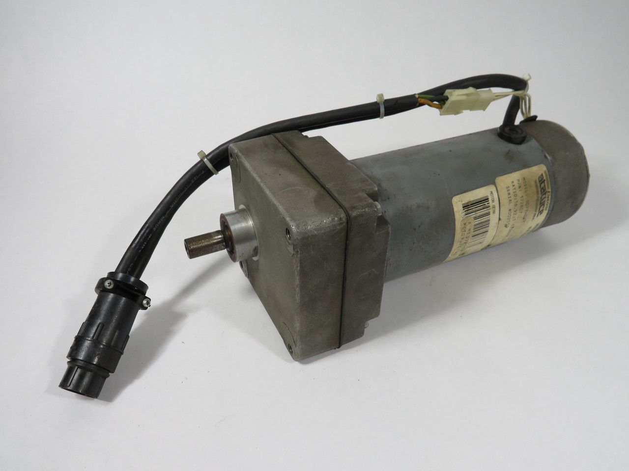 Electric Stature DC Gearmotor 16.92:1 53 lb-in 120RPM 115VDC WIRING DMG USED