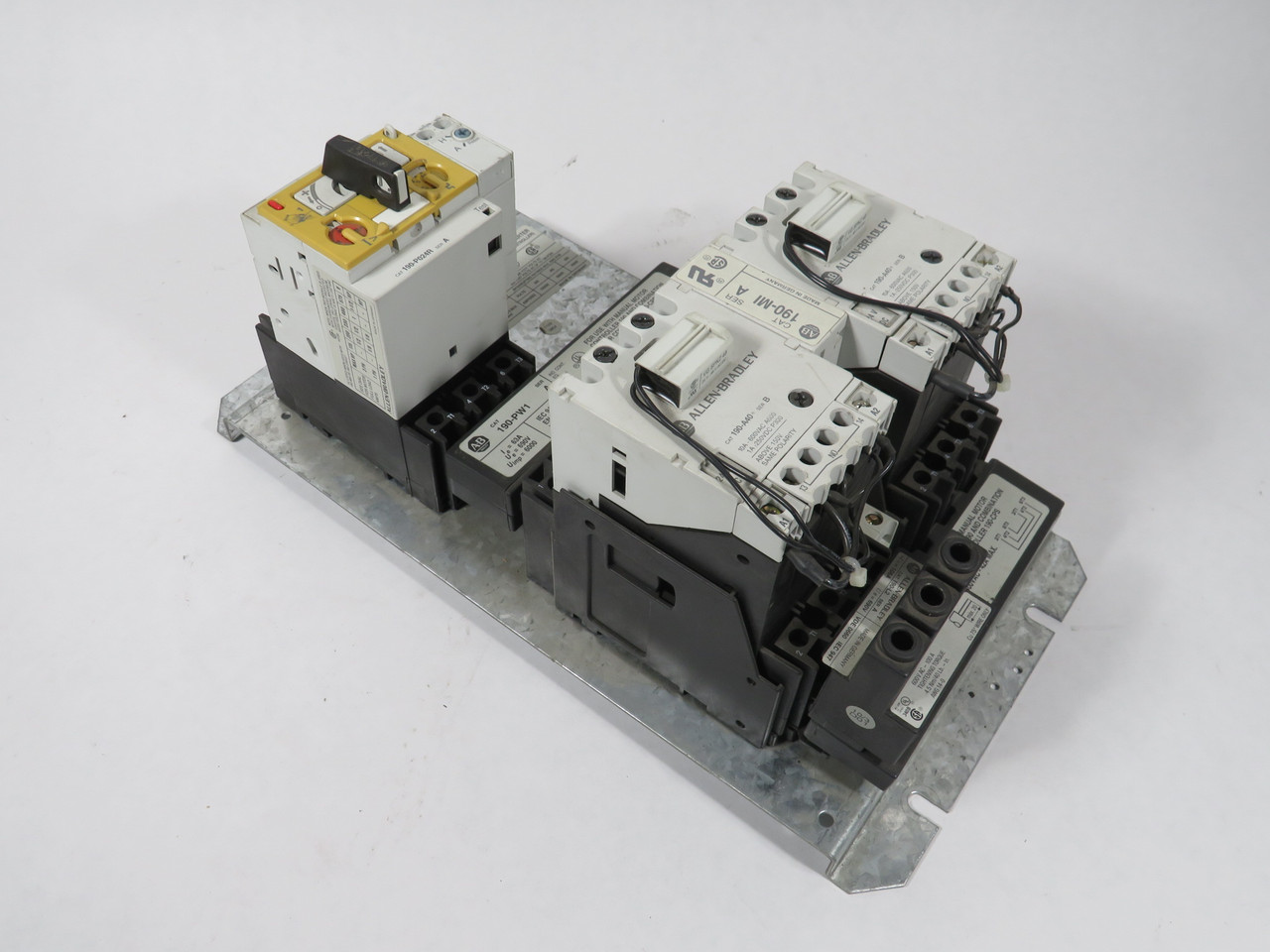 Allen-Bradley 190R-CPS40Z Modular Reversing Starter System 24VDC USED