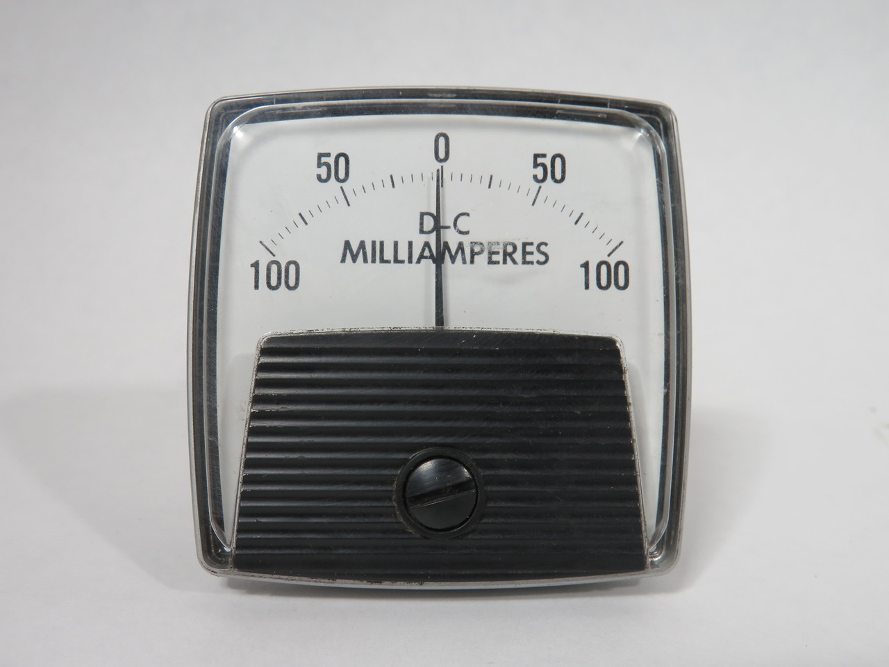 Yokogawa DC Milliammeter 100-0-100mA DC 2-1/2" Diameter 254201JRJR USED