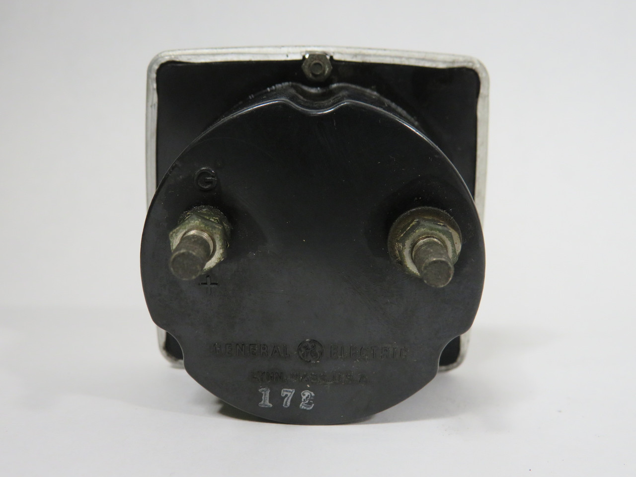 General Electric DC Ammeter 50-0-50A DC 2-1/2" D Shunt External Cat. 513X73 USED