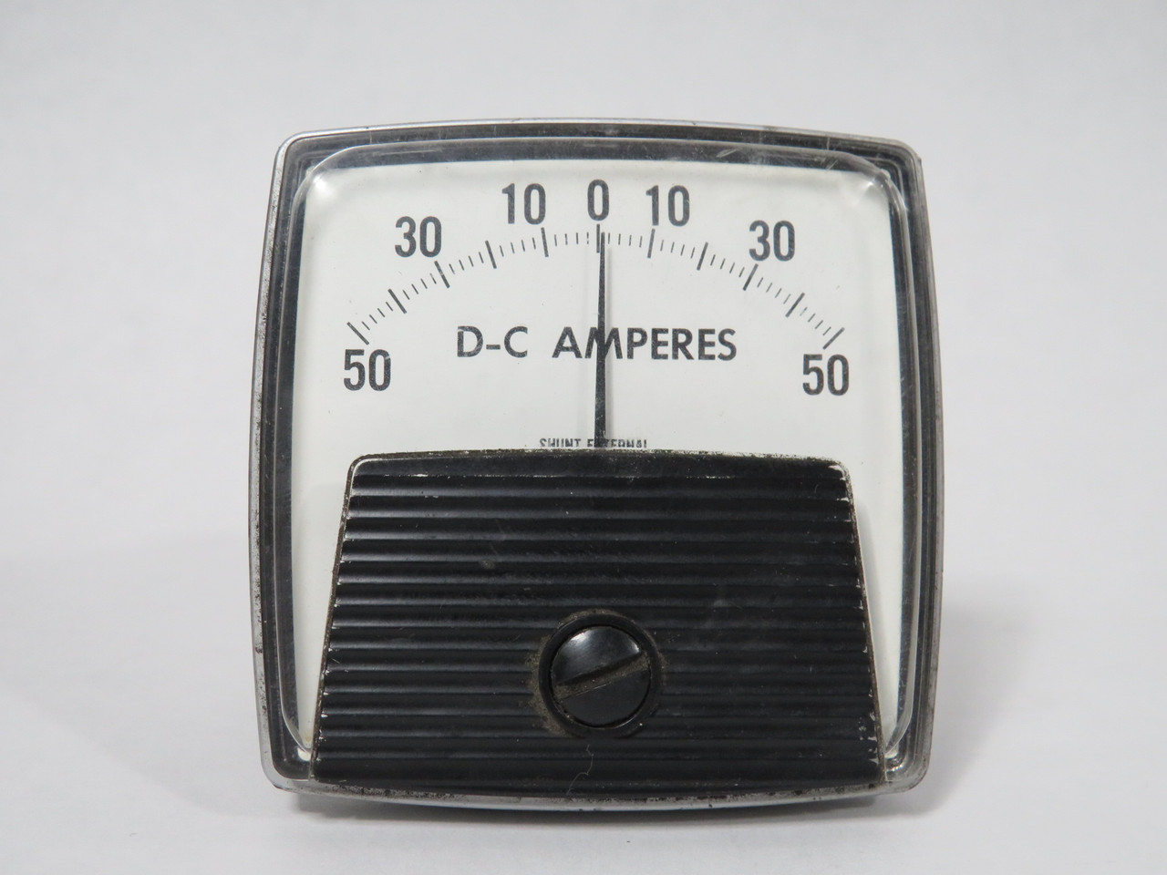 Yokogawa DC Ammeter 50-0-50A DC 2-1/2" Diameter FS=100mV 254225ECNT USED