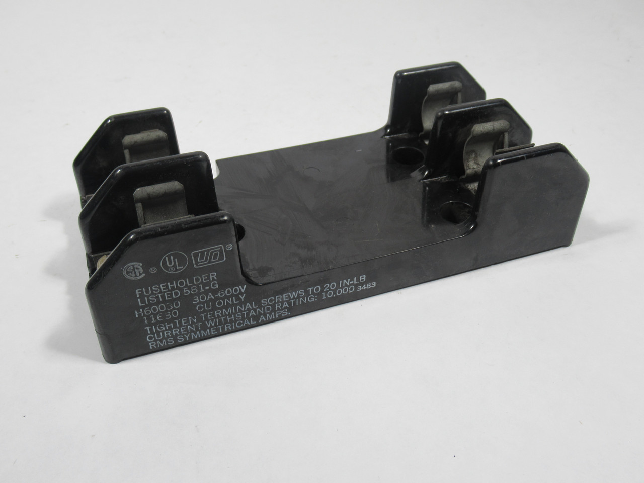 USD H60030 Fuse Holder 30A 600V 2P USED