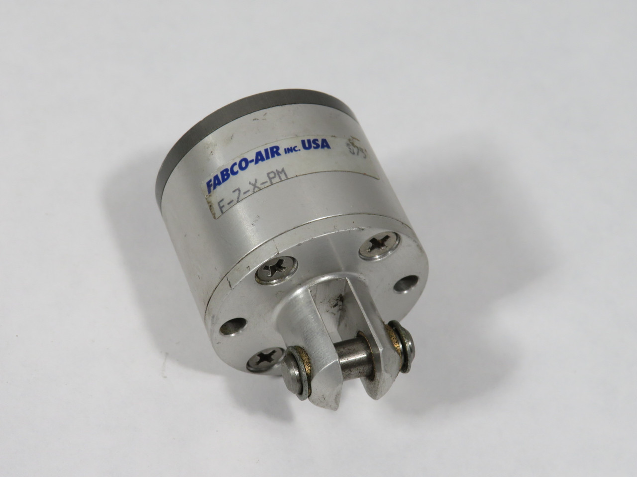 Fabco-Air F-7-X-PM Double-Acting Compact Air Cylinder 3/4" B 5/8" S USED