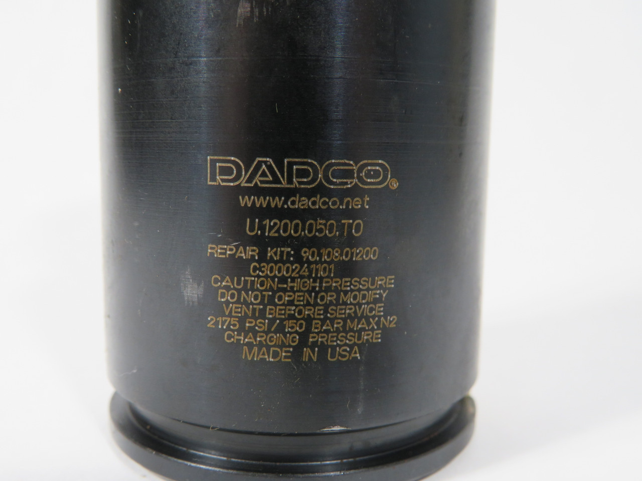 Dadco U.1200.050.TO Nitrogen Gas Spring 50mm Diameter 50mm Stroke RIPPED BAG NWB