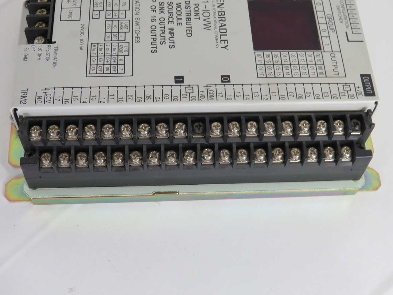 Allen-Bradley 1791-IOVW Series A Rev. A01 Block I/O Module 64 Pt. 24VDC USED