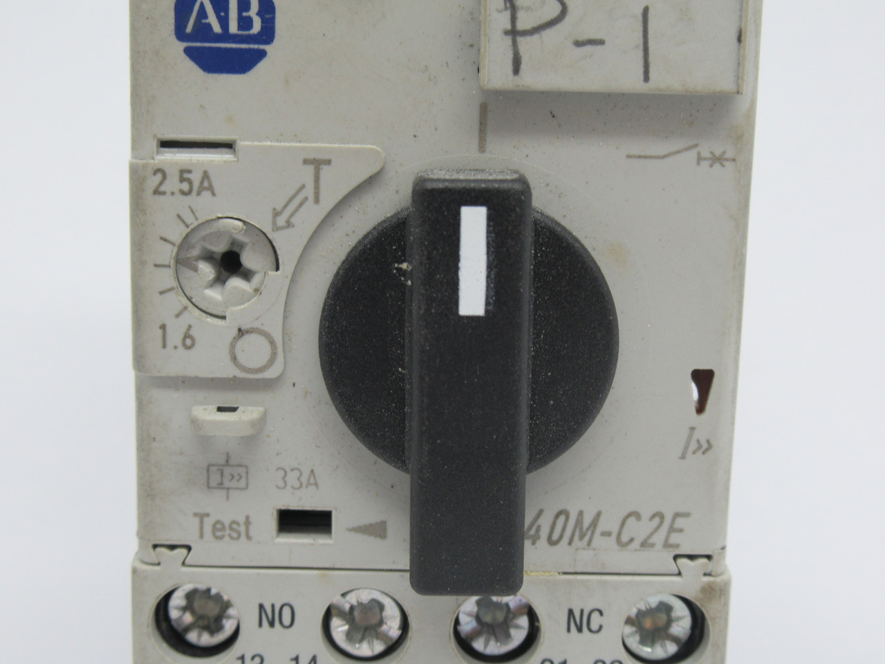 Allen-Bradley 140M-C2E-B25 Motor Protection Circuit Breaker Ser. B 1.6-2.5A USED