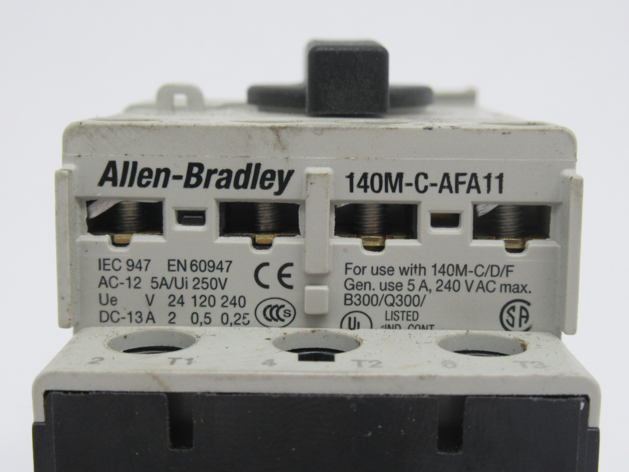 Allen-Bradley 140M-C2E-B25 Motor Protection Circuit Breaker Ser. B 1.6-2.5A USED