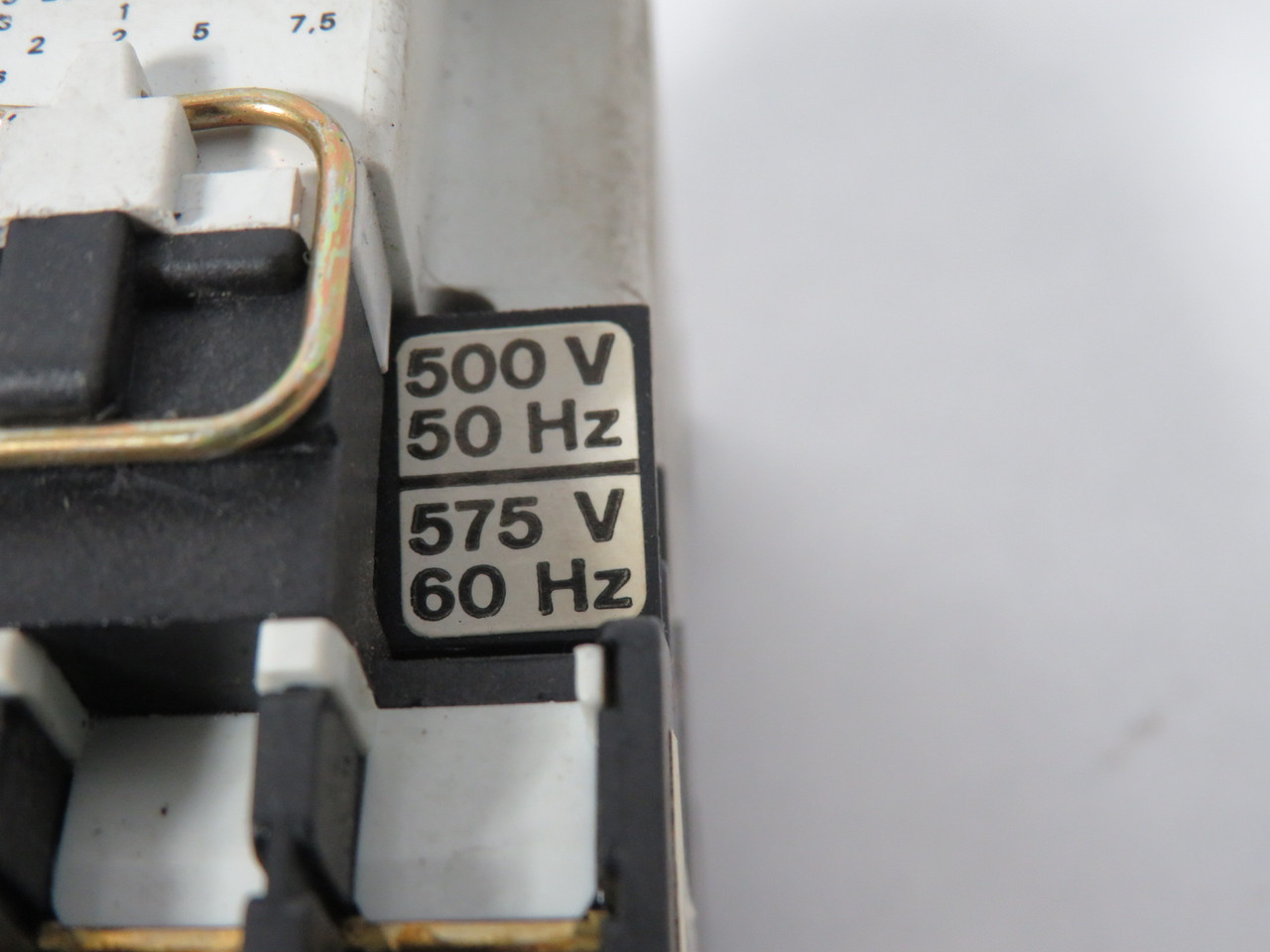 Sprecher + Schuh CA3-9-10-500/575V Contactor 500V@50Hz 575V@60Hz 1NO USED