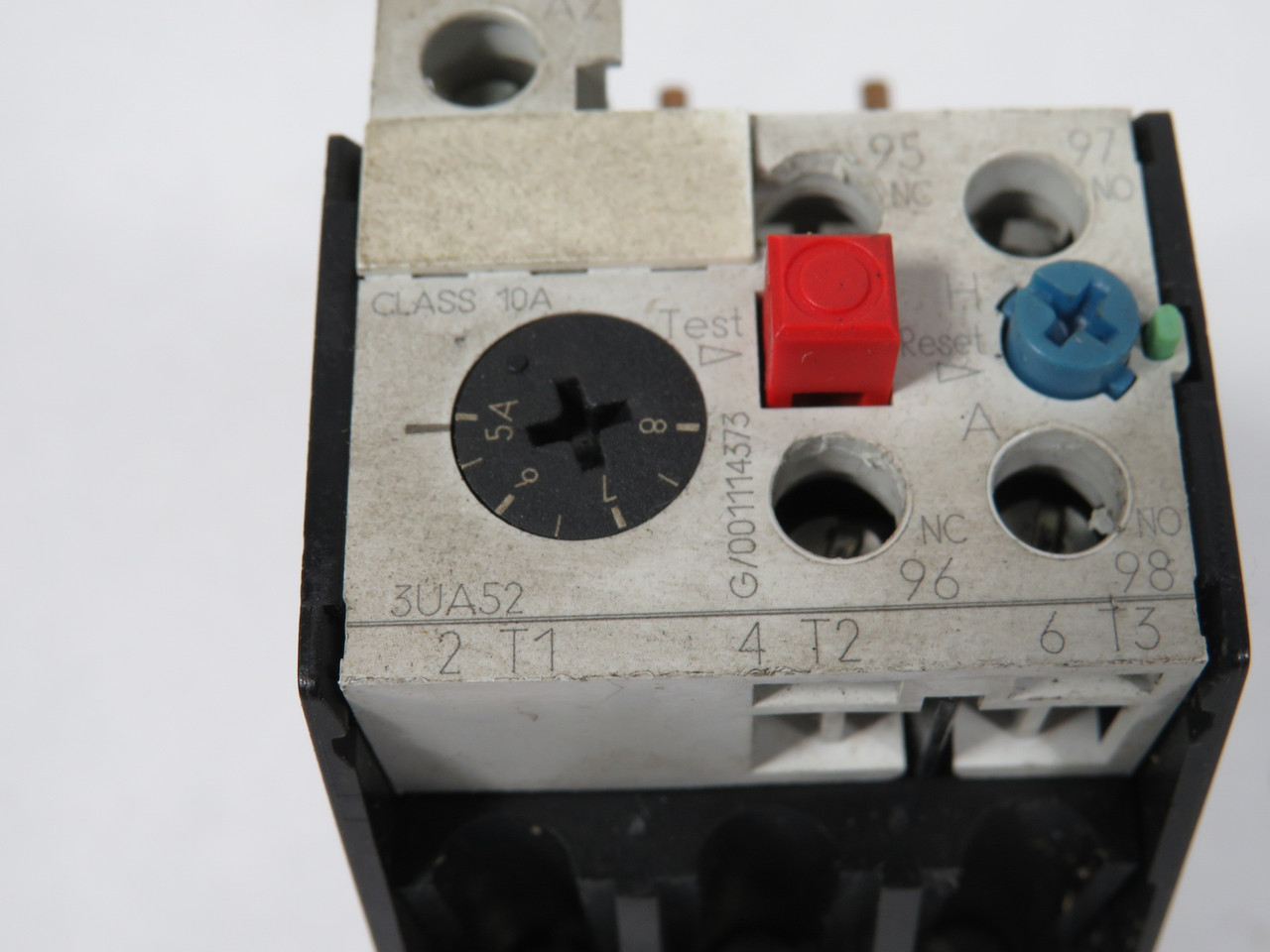 Siemens 3UA5200-1H Overload Relay 5-8A 400/690V USED