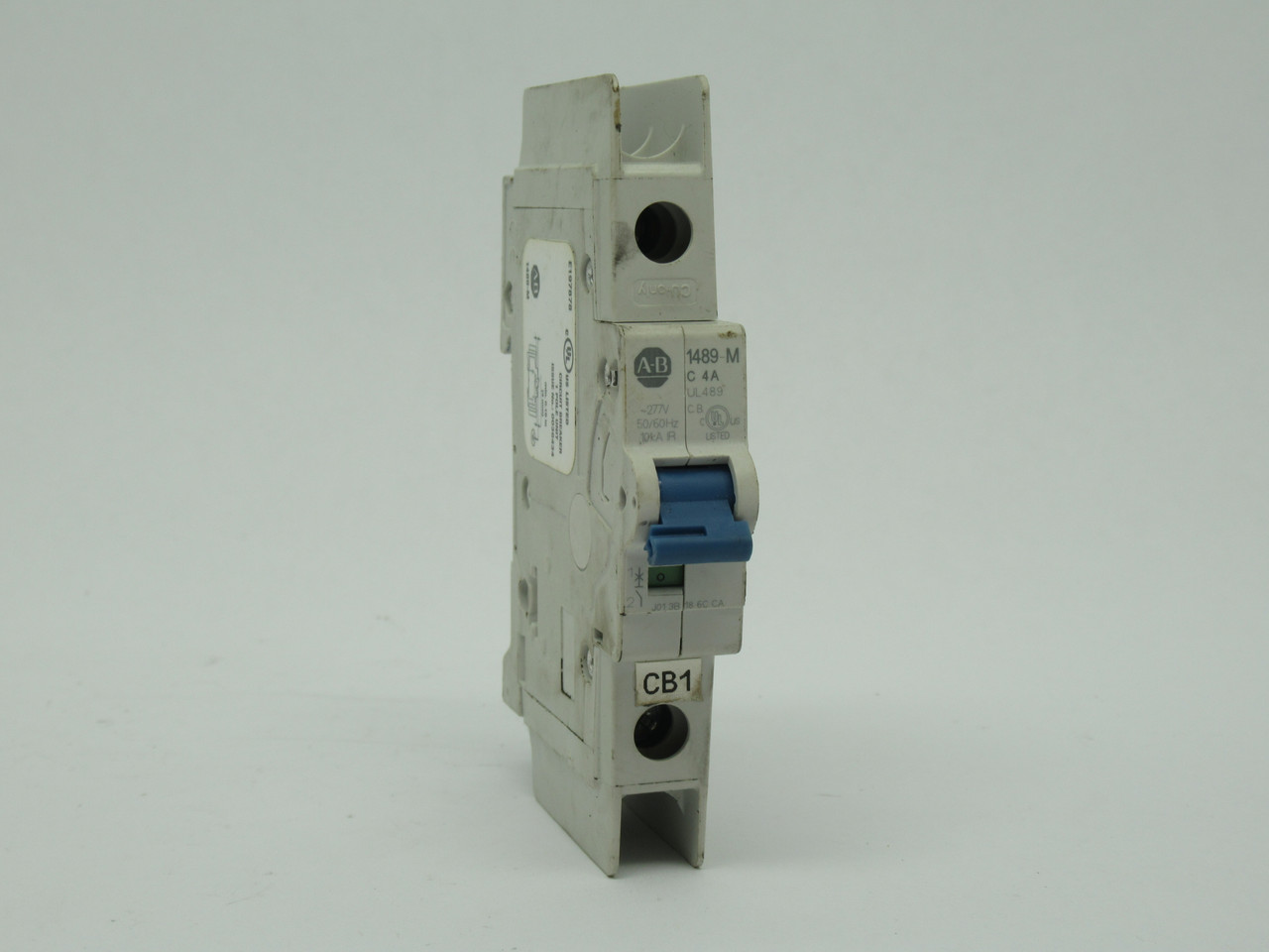 Allen-Bradley 1489-M1C040 Ser. D Circuit Breaker 4A 277V 50/60Hz 1-Pole USED