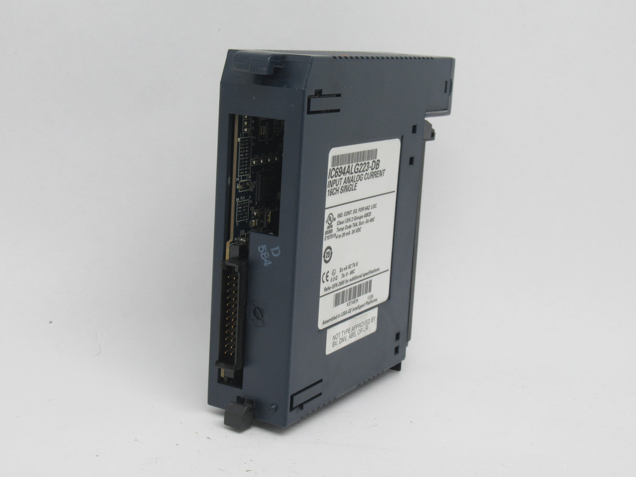 GE Fanuc IC694ALG223-DB Analog Current Input Module 16-Ch MISSING DOOR USED