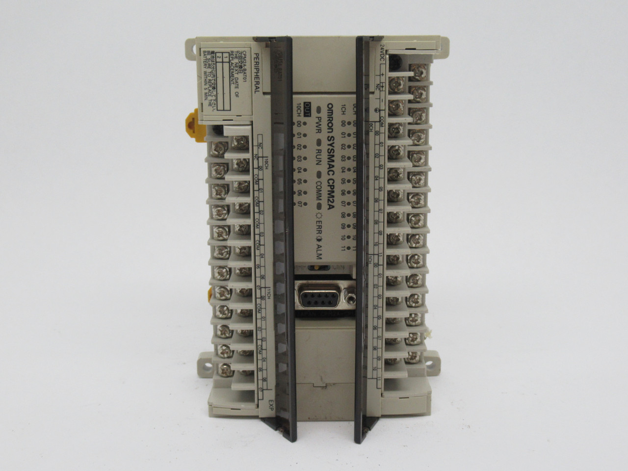 Omron CPM2A-40CDR-D Programmable Controller 24VDC 20W 24-Input 16-Output USED