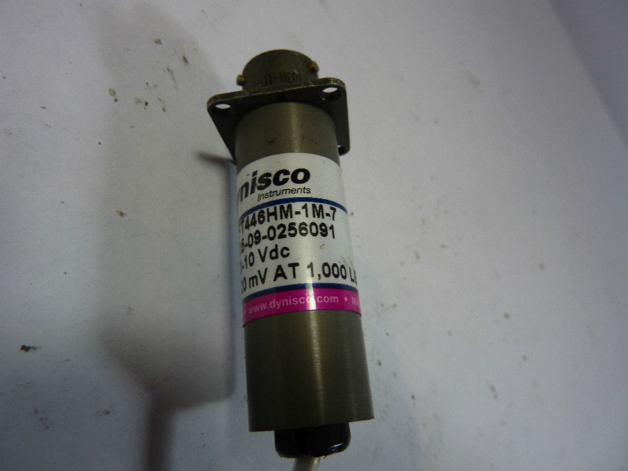 Dynisco FT446HM-1M-7 Pressure Transducer USED