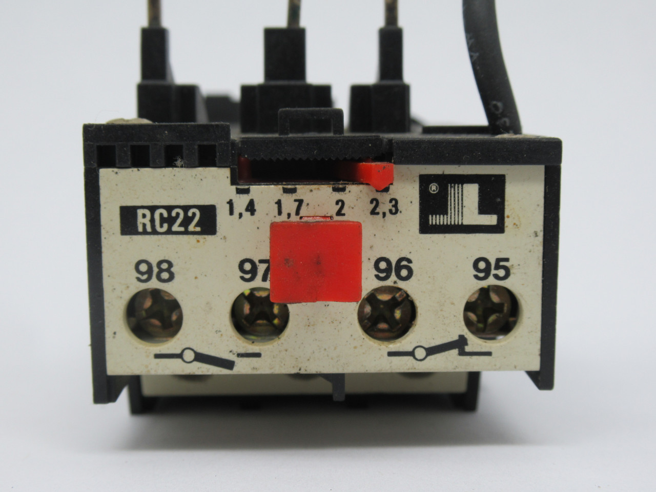 Lovato RC22.2V3 Overload Relay 1.4-2.3A 660V 3-Pole USED
