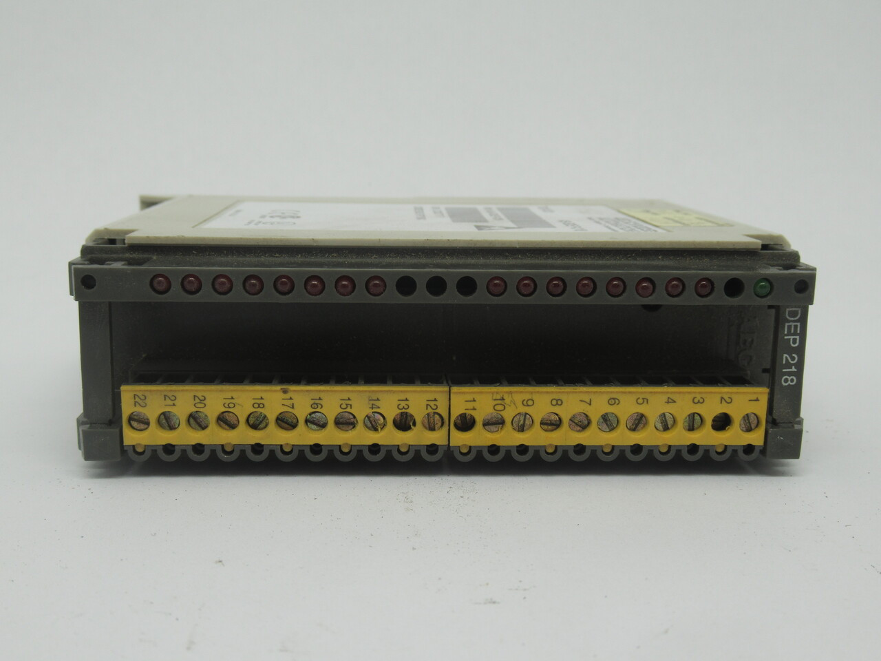 AEG Schneider AS-BDEP-218 Input Module 16PT 115VAC USED