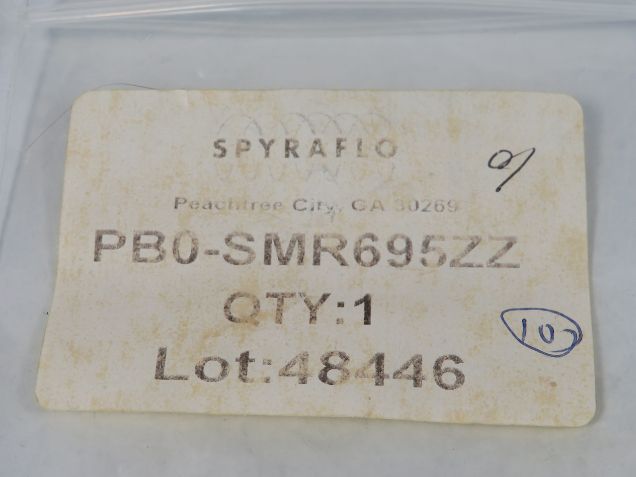 Spyraflo PB0-SMR695ZZ Miniature Pillow Block Bearing 5mm Bore NWB