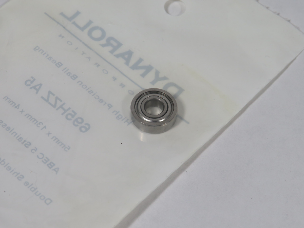 Dynaroll 695HZZA5 Stainless Steel Bearing 13mm OD 5mm ID 4mm W Lot of 2 NWB