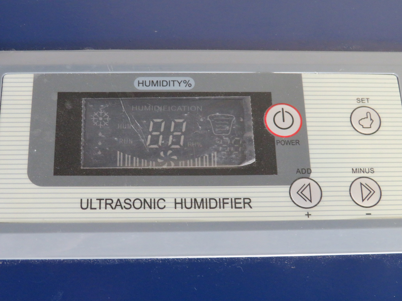 Global Industrial 246135 Ultrasonic Humidifier NO FILTER OR HUMIDITY SENSOR NOP