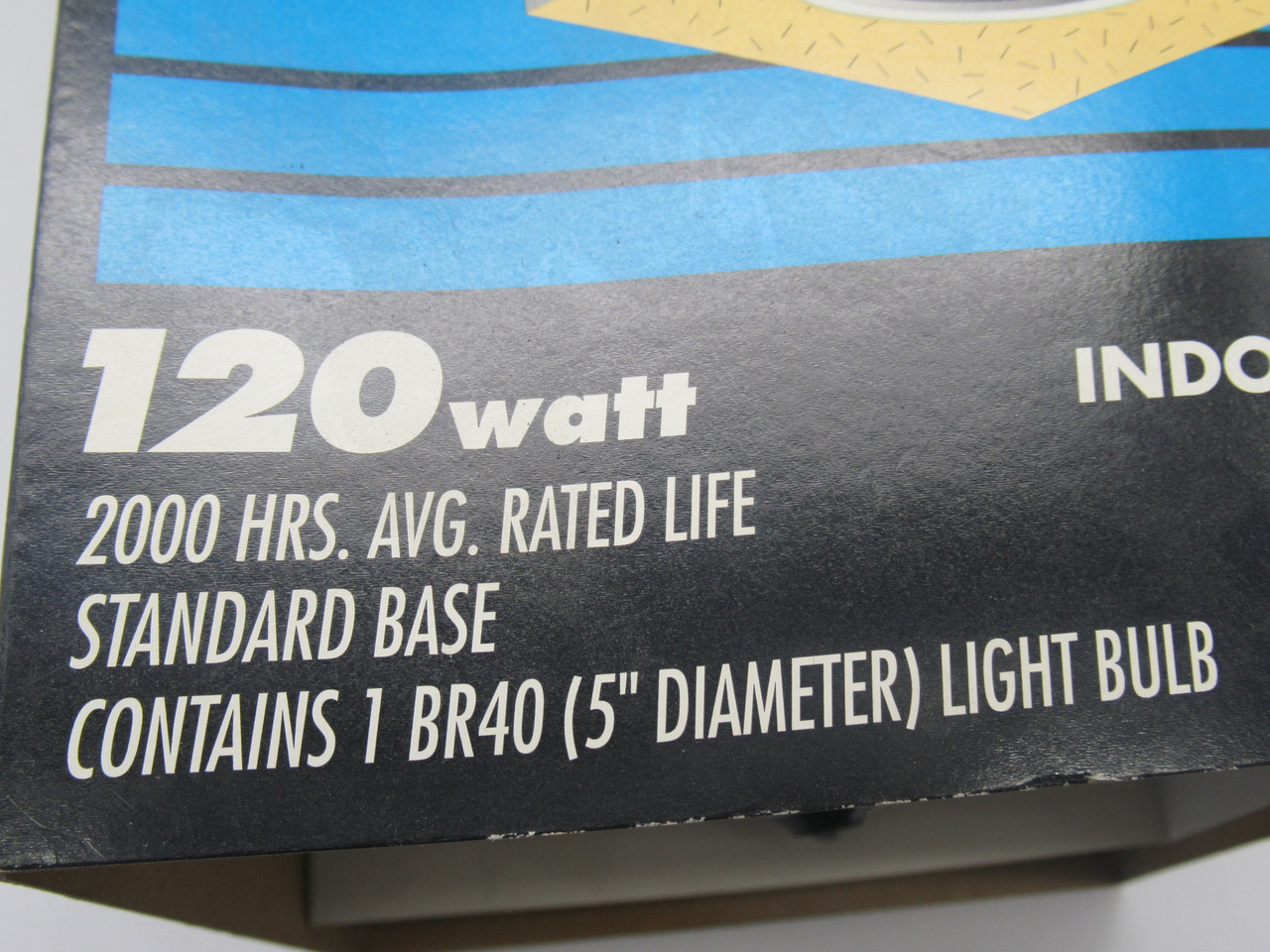 Philips 120BR/FL60/130V 811592 Indoor Flood Lamp 120W 130V 2000Hrs. 5"Dia. NEW