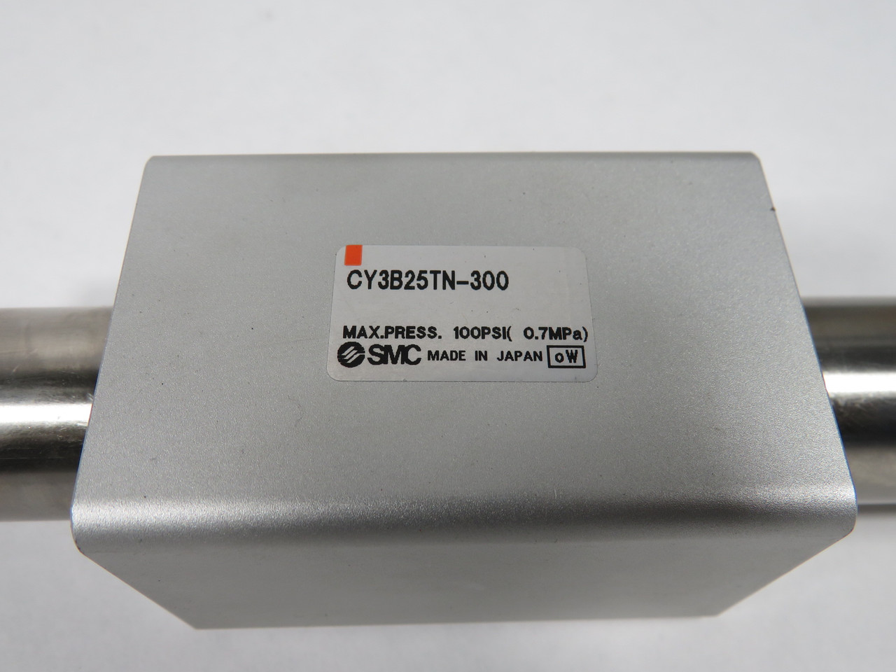 SMC CY3B25TN-300 Magnetically Coupled Rodless Cylinder 25mm B 300mm S USED