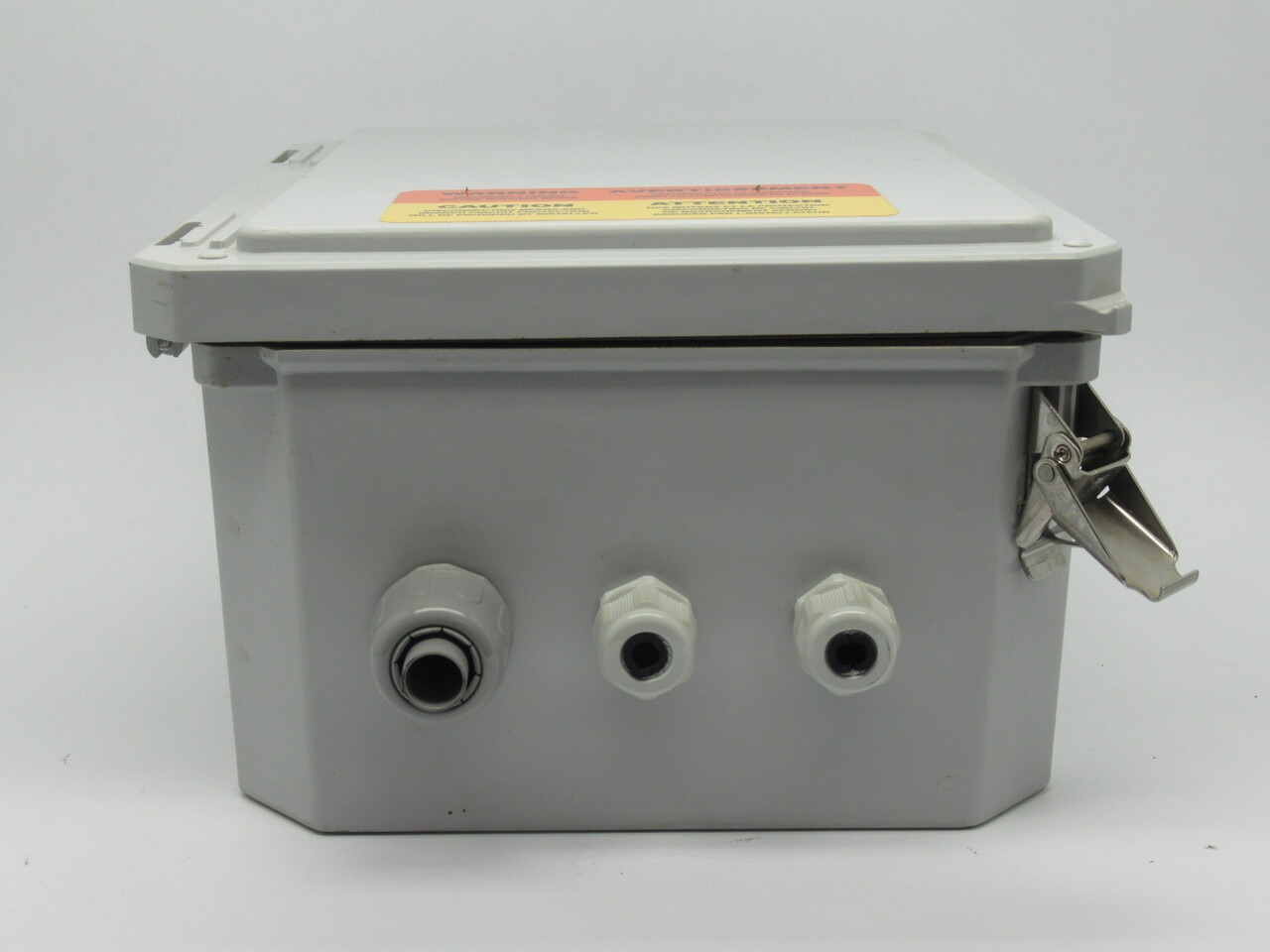 Stahlin DS100806HPL Fiberglass Hinged Enclosure 10" x 8" x 6" USED