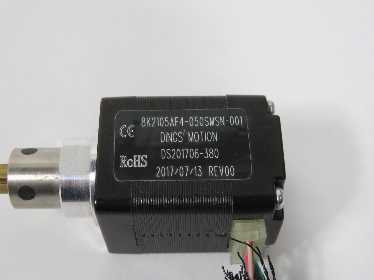 Dings' Motion 8K2105AF4-050SMSN-001 Stepper Linear Actuator 12" Wires USED