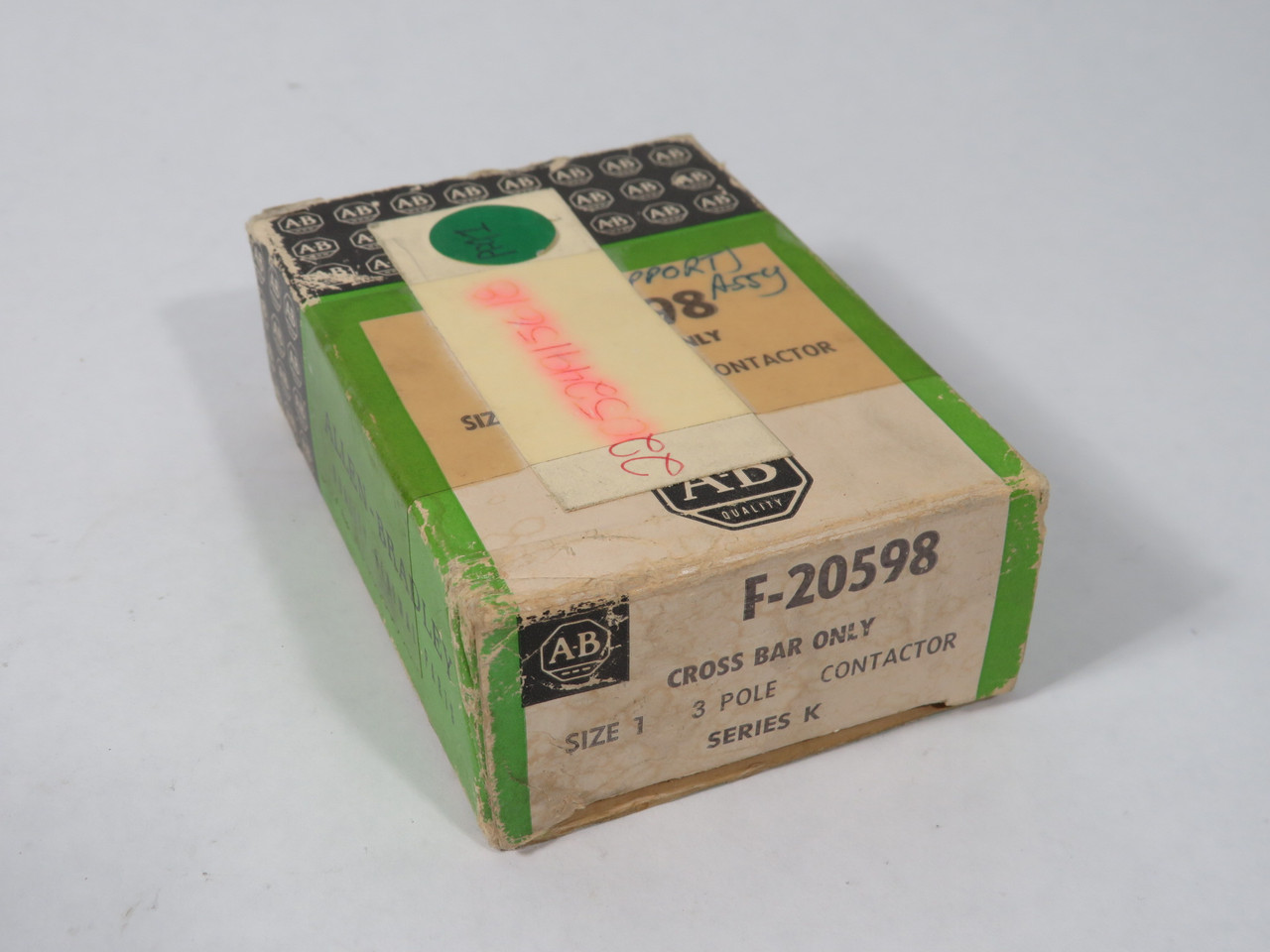 Allen-Bradley F-20598 Cross Bar Only for Size-1 3-Pole Contactor NEW