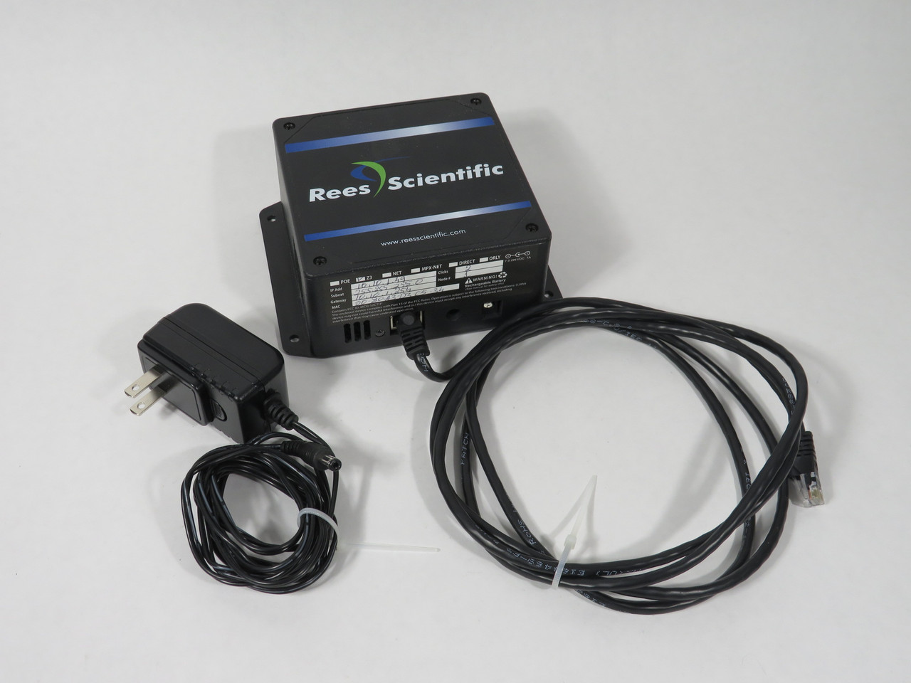 Rees Scientific Z3-NET-20898 Network Device C/W Adapter 7.5VDC 1A USED