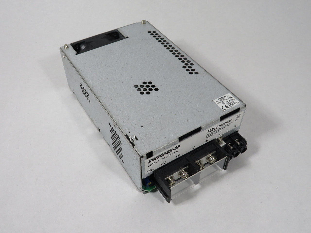 TDK Lambda RWS600B-48 Switching Power Supply 48VDC 12.5A USED