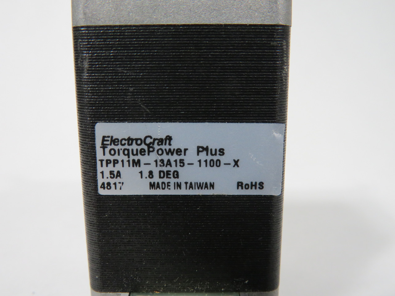 ElectroCraft TPP11M-13A15-1100-X Stepper Motor 1.8 Deg 13 oz-in 1.5A 10.5"L USED