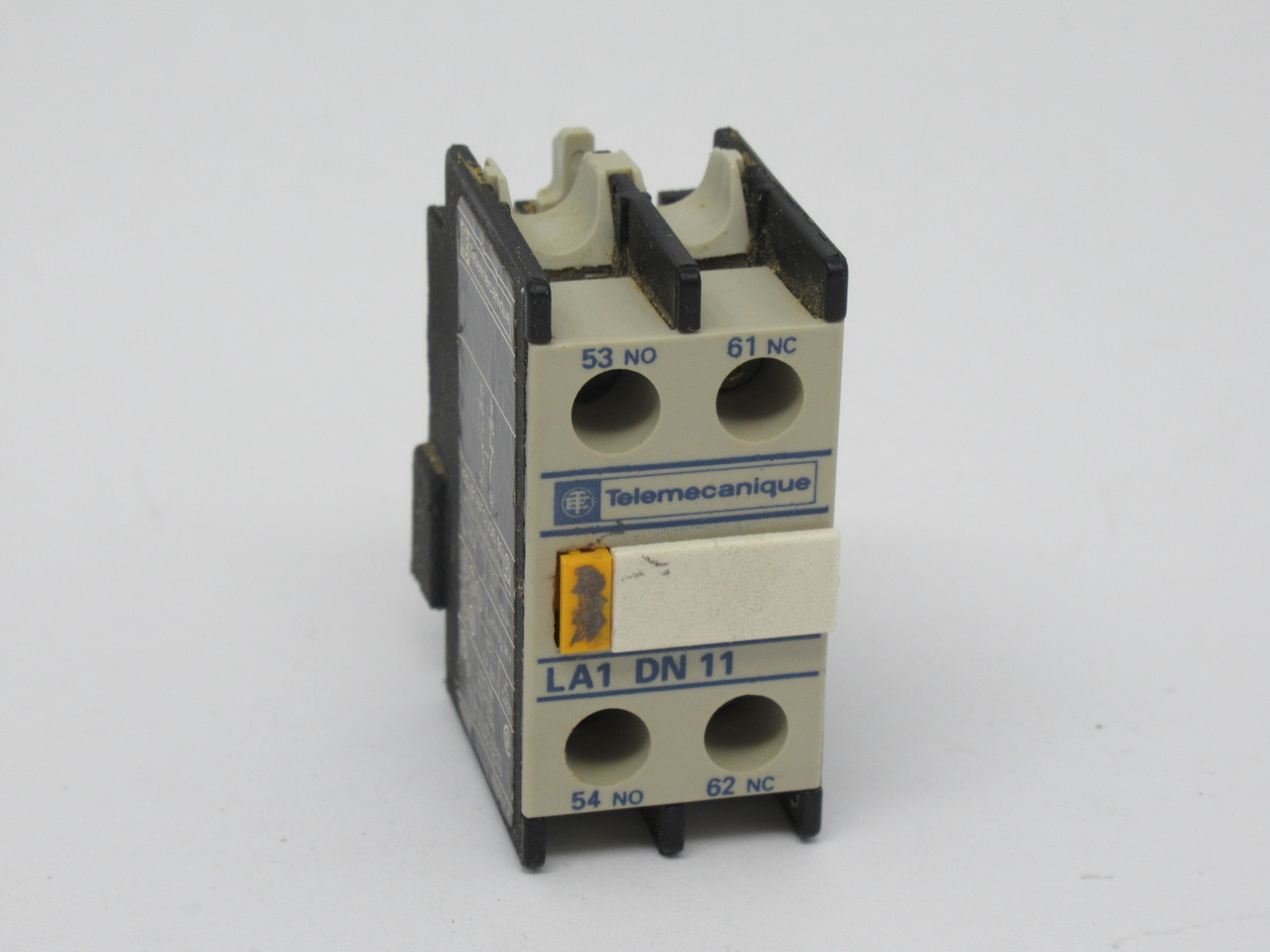 Telemecanique LA1-DN11 Auxiliary Contact Block 1NO 1NC 660V 10A USED
