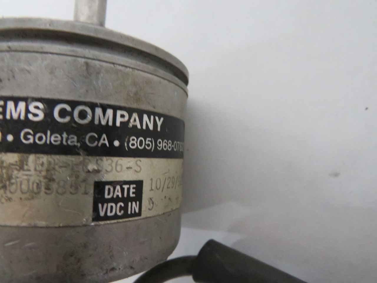 BEI H25E-F4-SS-900-ABZ-7406-LED-ECS36-S Incremental Encoder USED