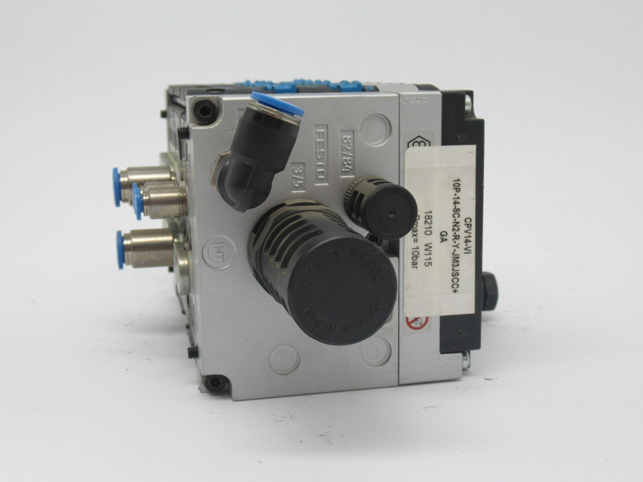 Festo CPV14-VI-10P-14-8C-N2-R-Y-JM3JSCC+GA Solenoid Valve Manifold Assembly USED