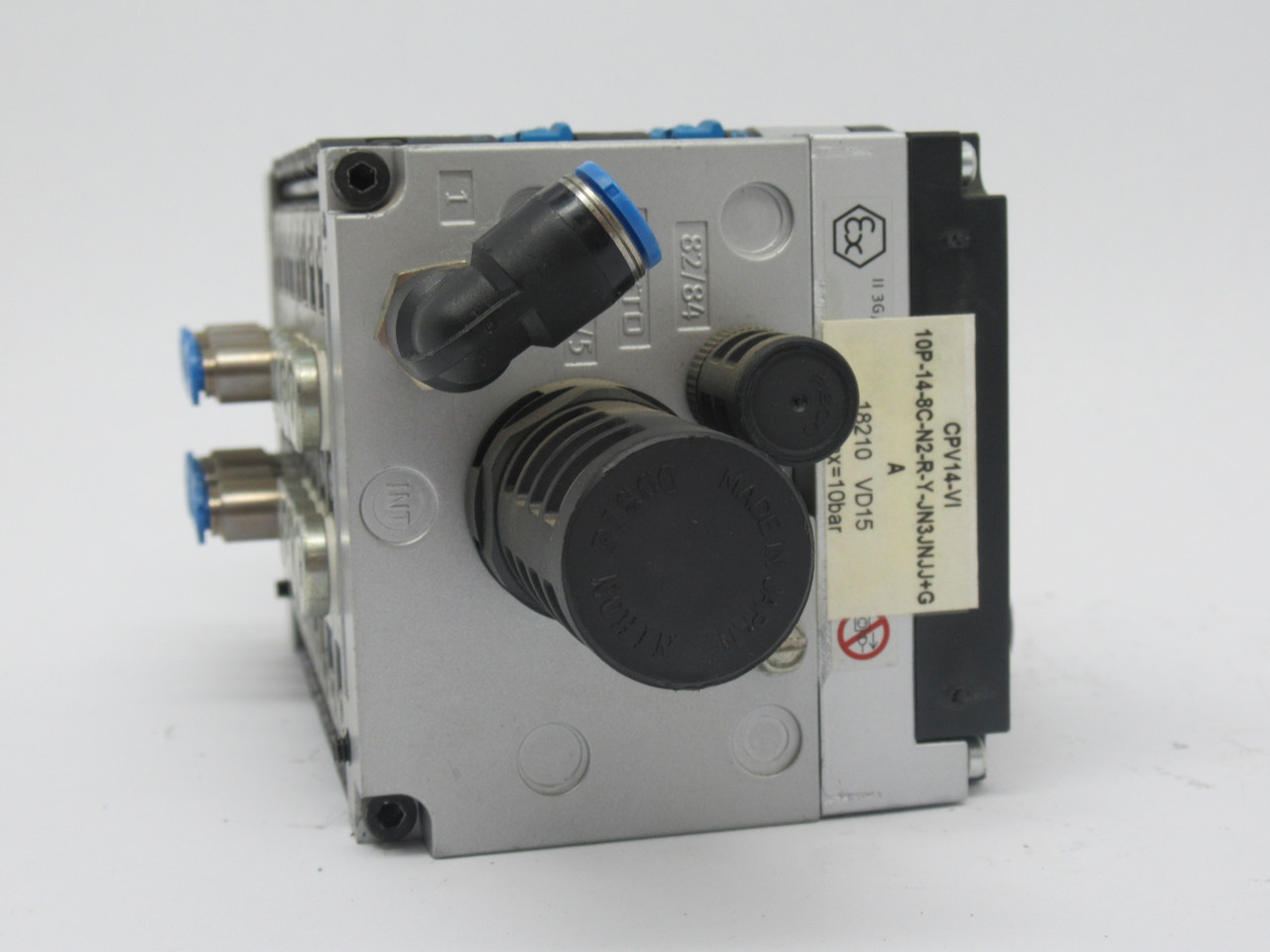 Festo CPV14-VI-10P-14-8C-N2-R-Y-JN3JNJJ+GA Solenoid Valve Manifold Assembly USED