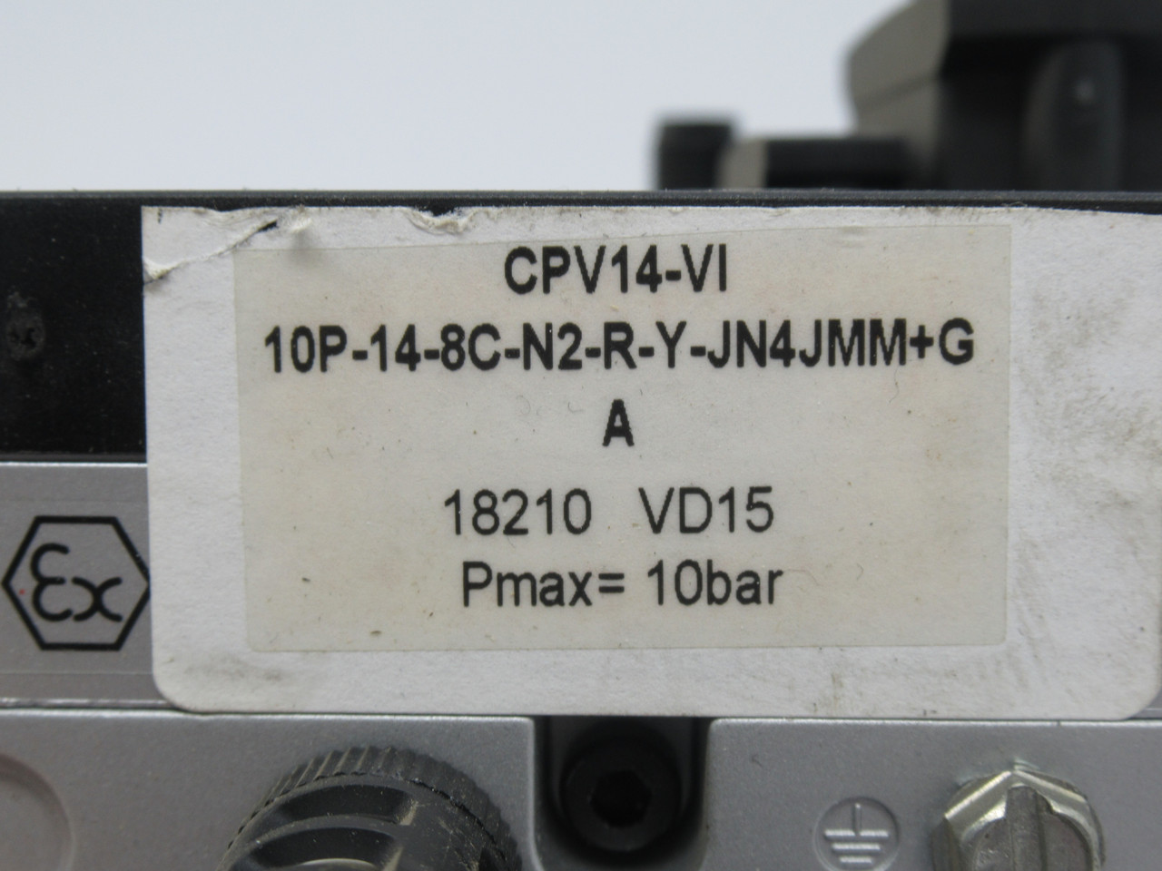 Festo CPV14-VI-10P-14-8C-N2-R-Y-JN4JMM+GA Solenoid Valve Manifold Assembly USED