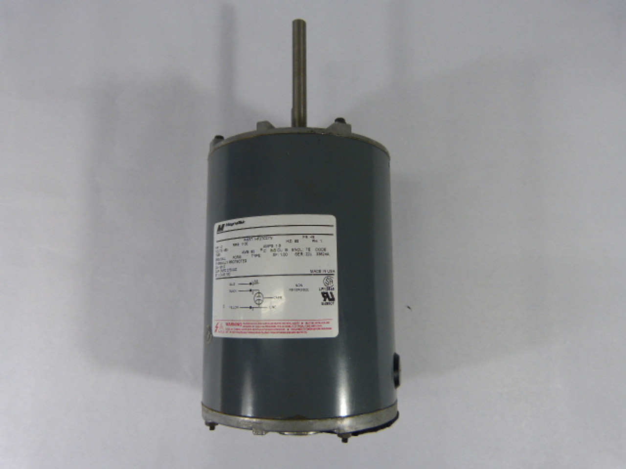Magnetek 1/2HP 1100RPM 460V 48 TE 1Ph 1.6A 60Hz USED
