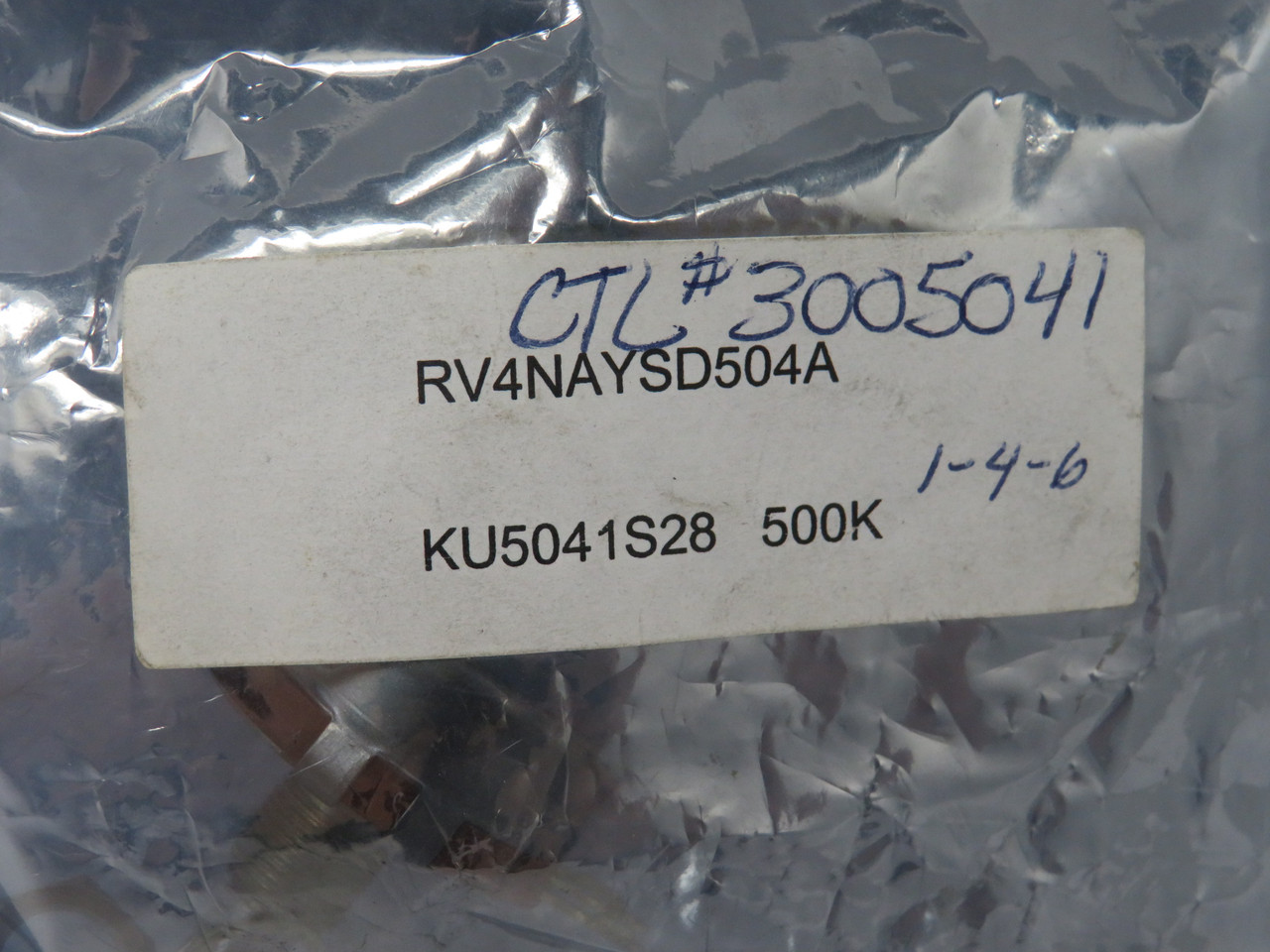 Precision Electronic Components RV4NAYSD504A Linear Potentiometer 500KOhm 2W NWB