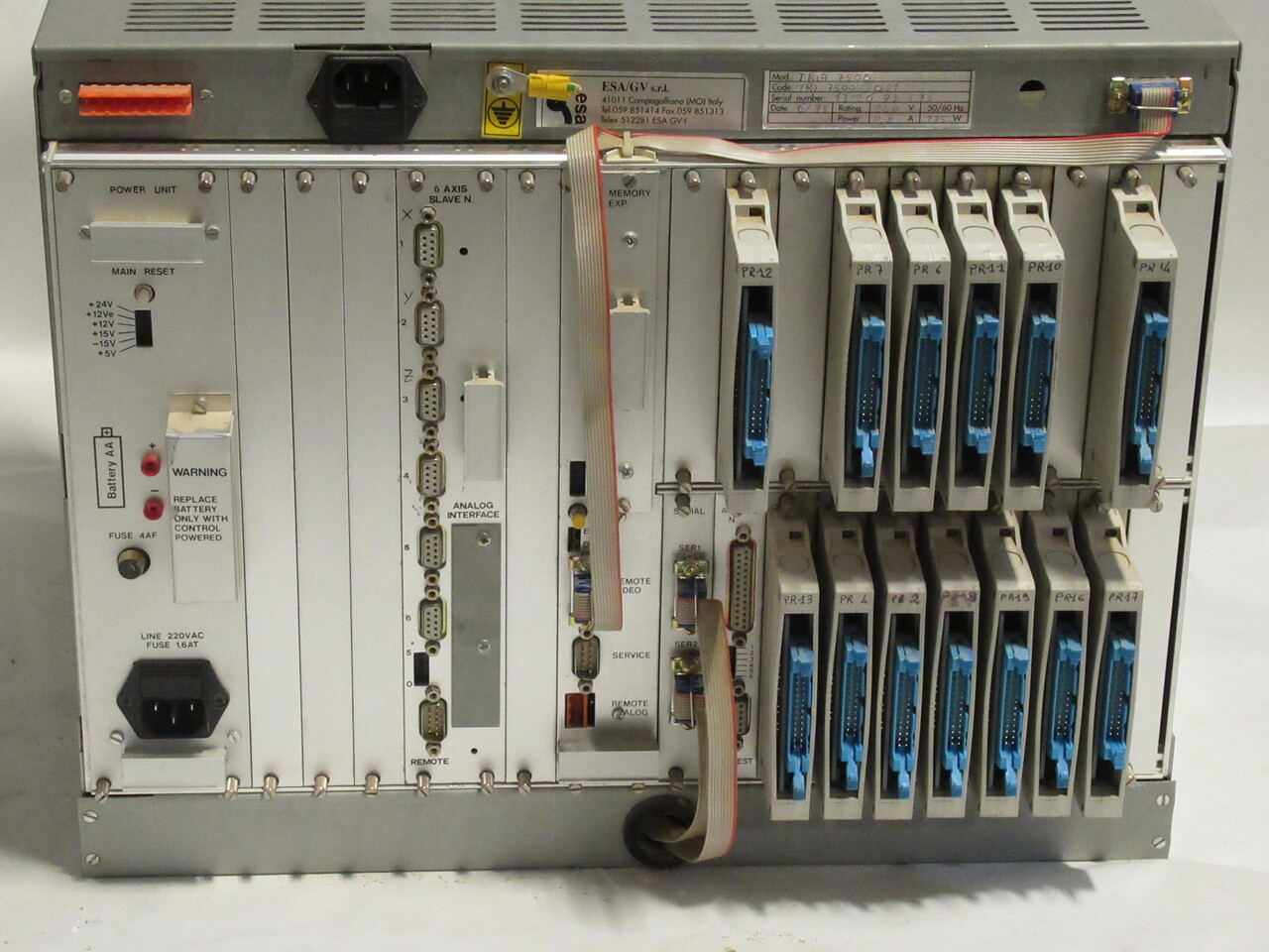 Morbidelli TRIA-5100 Controller 220V 50/60Hz 0.8A 775W USED