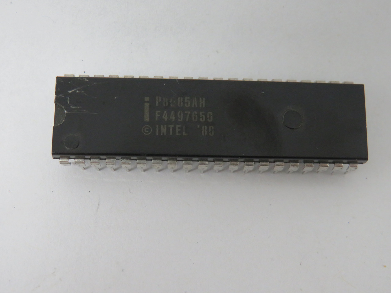 Intel P8G85AH Vintage 8-Bit HMOS Microprocessor IC Chip DIP 40 USED