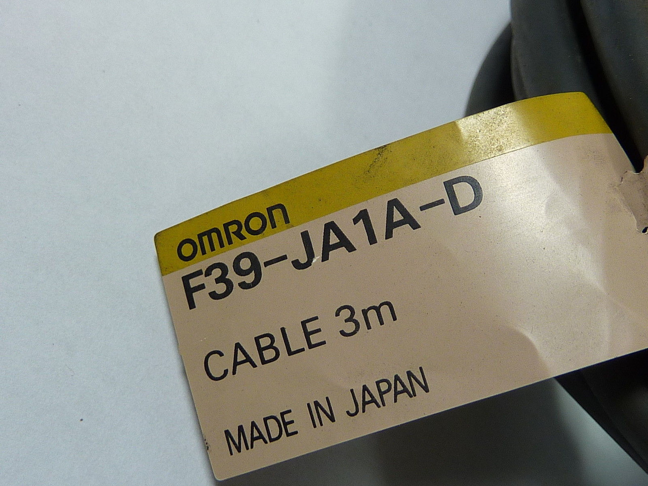 Omron F39-JA1A-D Photoelectric Switch Cable USED