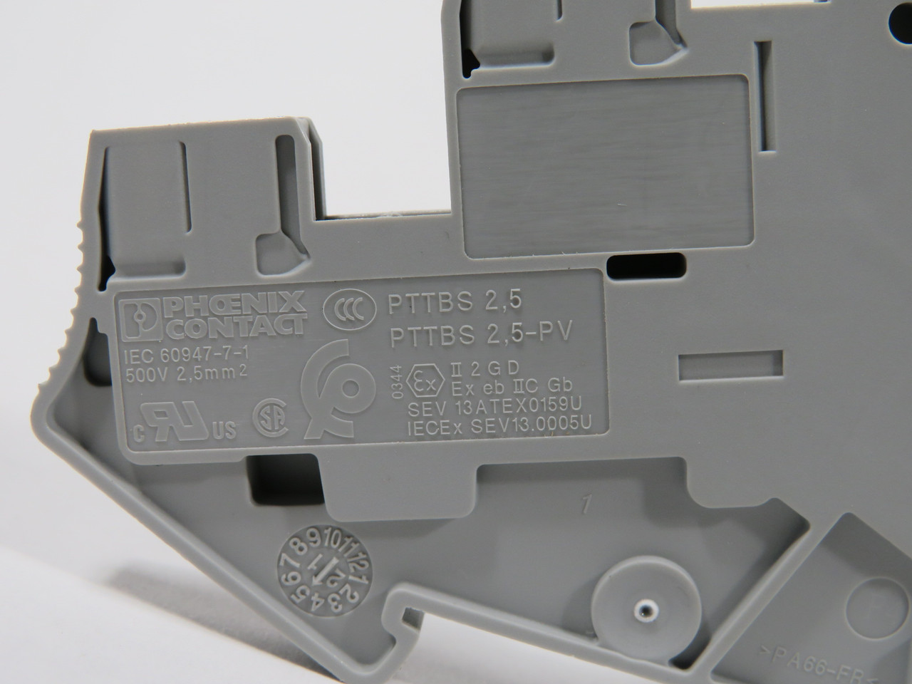 Phoenix Contact PTTBS-2.5 Double-Level Terminal Block 500V 2.5mm Lot of 20 USED