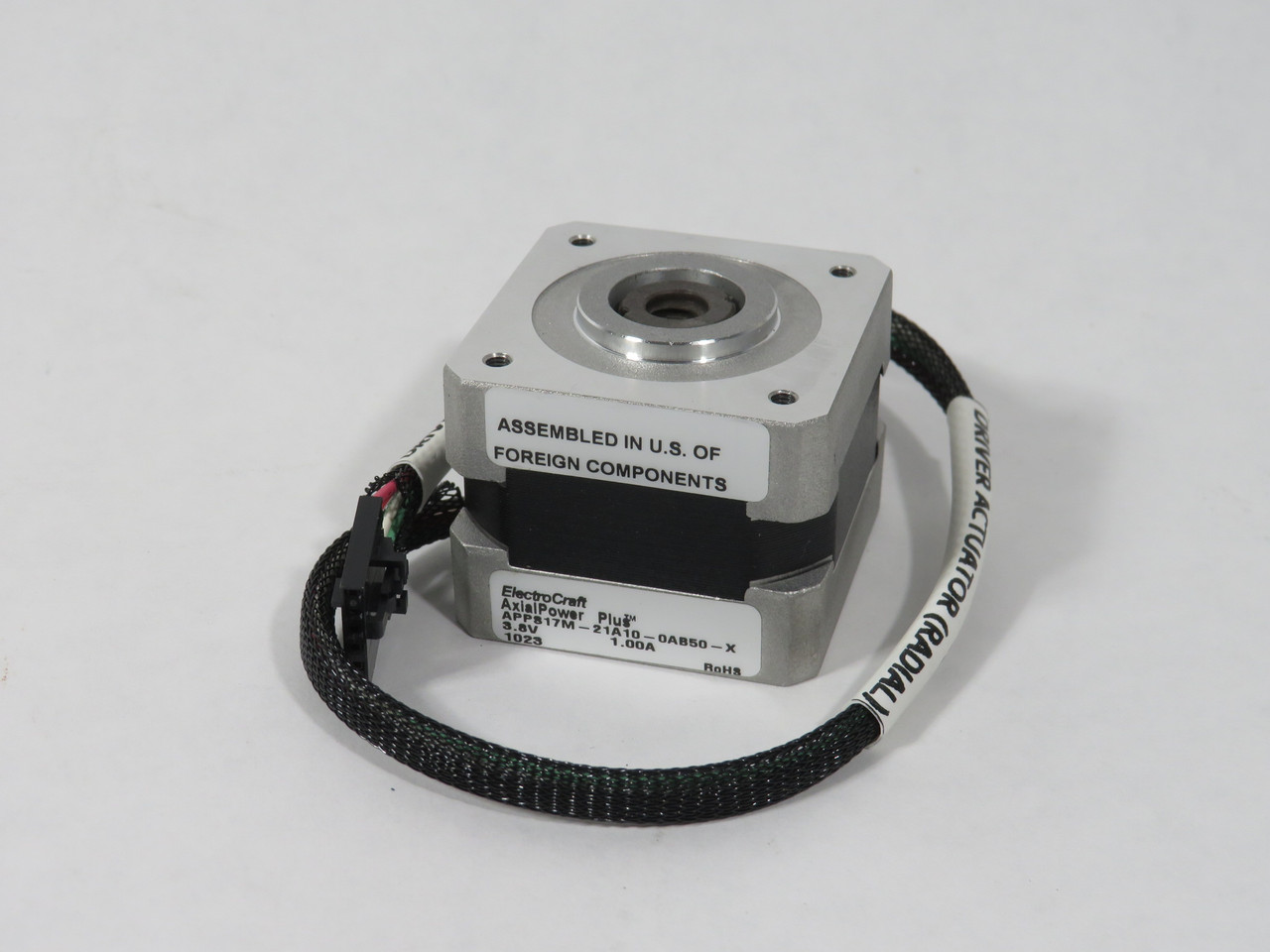 ElectroCraft APPS17M-21A10-0AB50-X Stepper Linear Actuator 37.43 g/cm2 10"L NOP