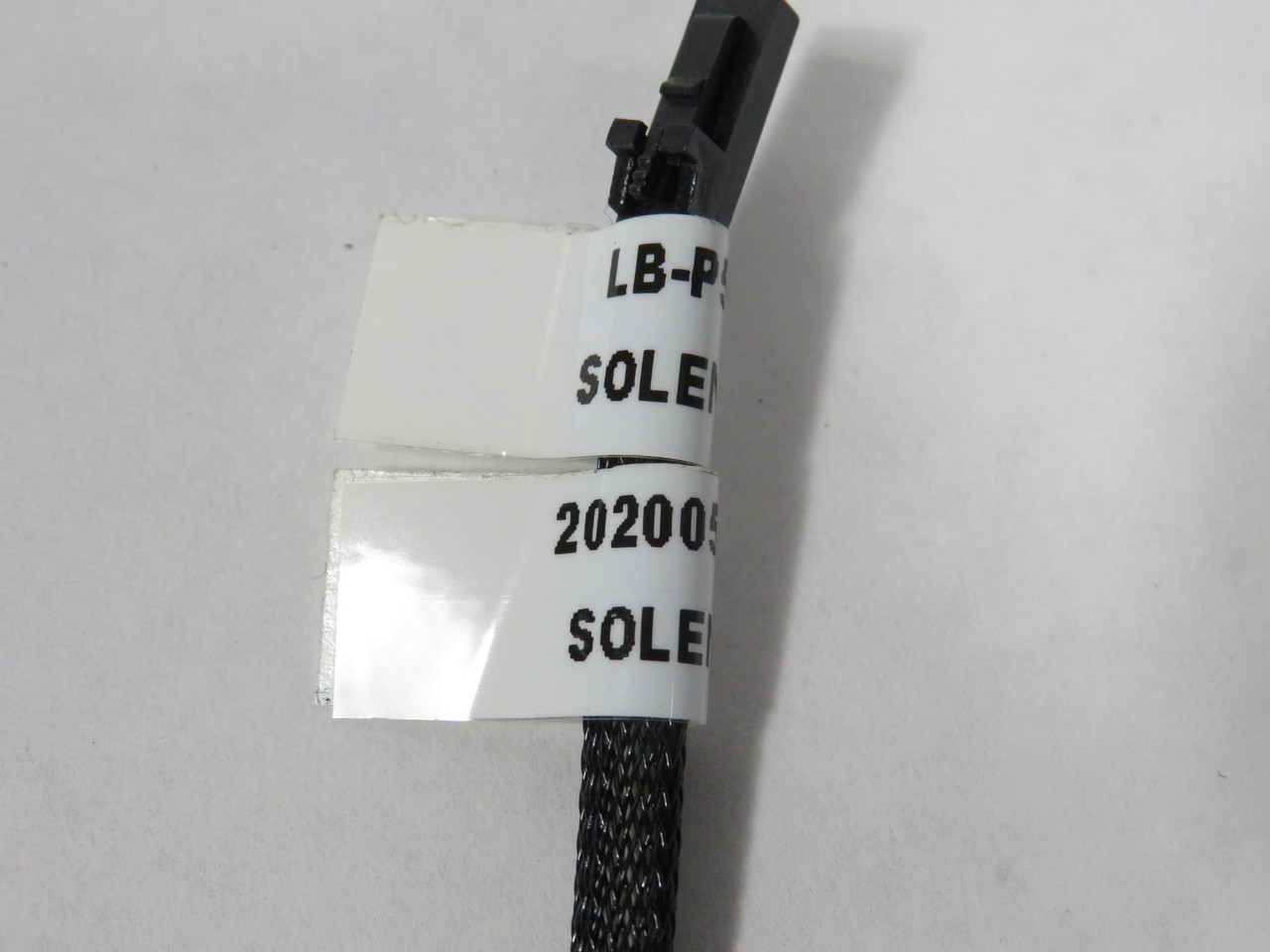 BHC Qvella 20200566-00 Tubular Solenoid 9cm Wires MISSING PLUNGER USED