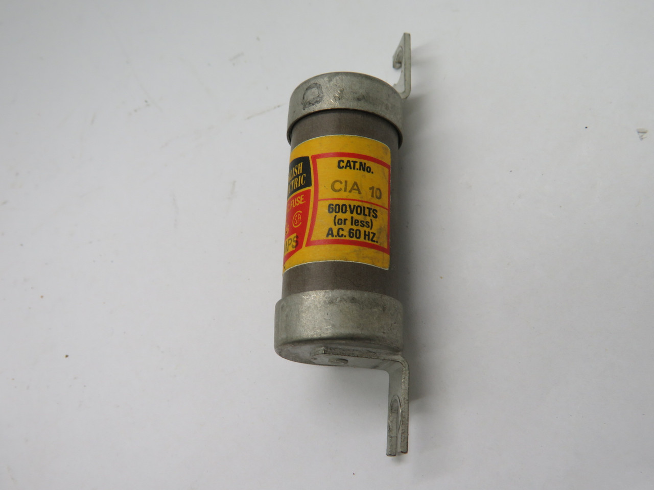 English Electric CIA-10 Open Bolt On Fuse 10A 600VAC Lot of 10 USED