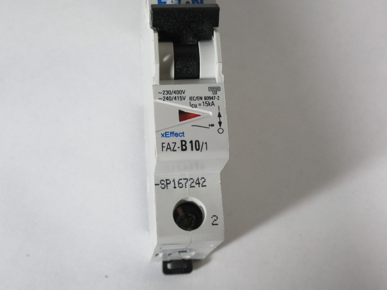 Eaton FAZ-B10/1-SP Miniature Circuit Breaker 10A 240/415V 15kA USED