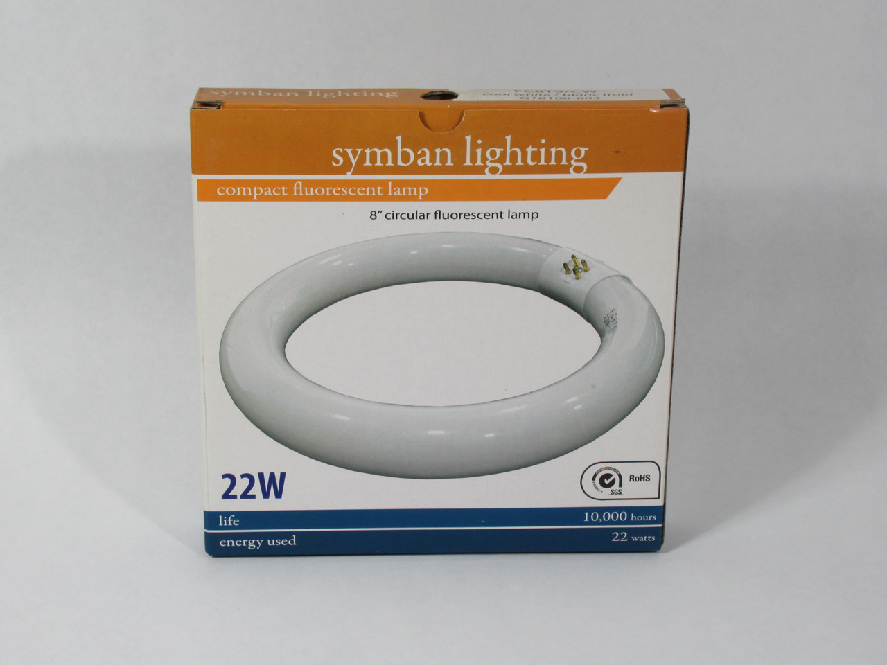 Symban FC8T9/CW Compact Circular Fluorescent Lamp 22W 8" NEW