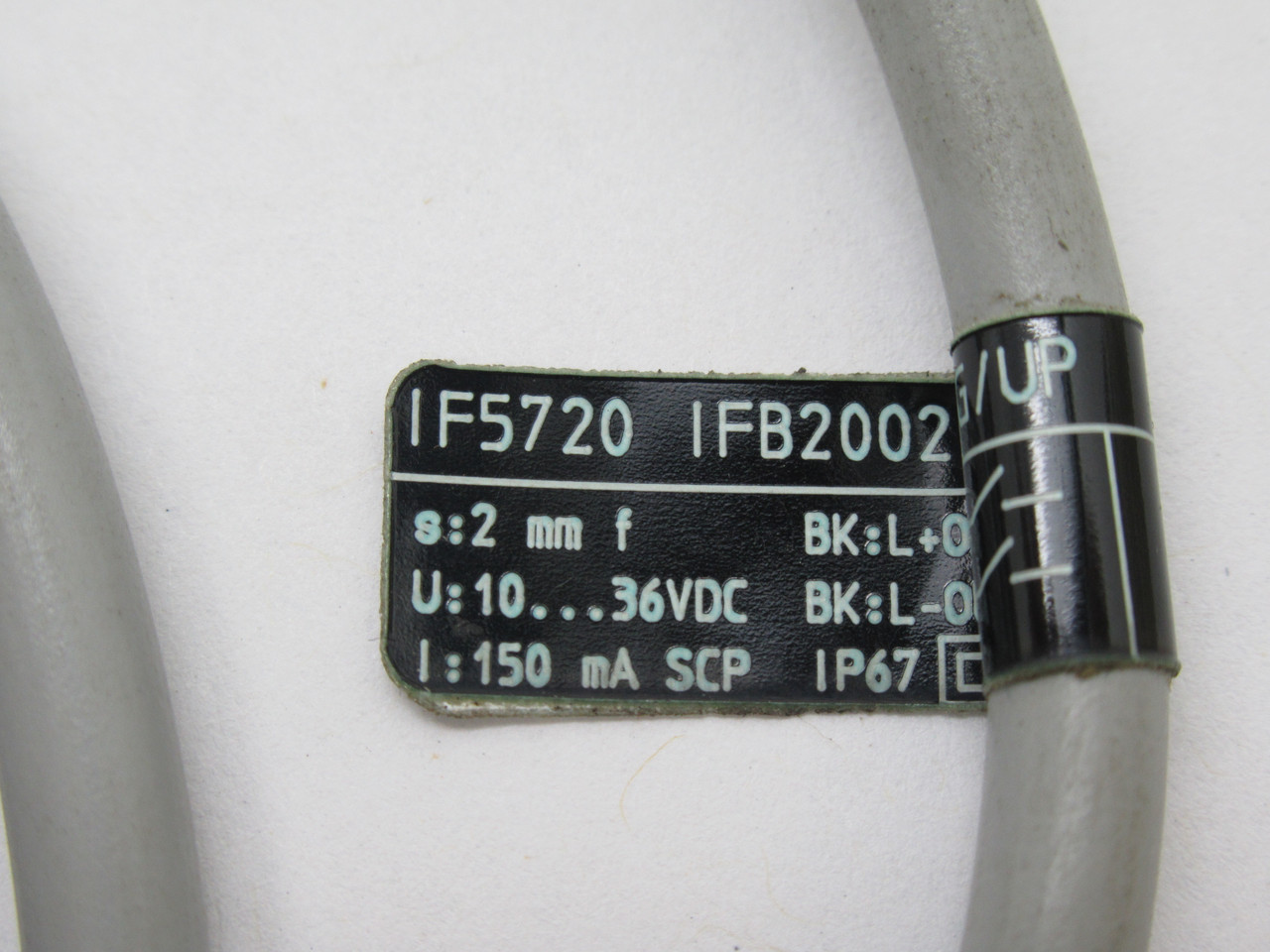 IFM IF5720 Inductive Proximity Sensor 10-36VDC 150mA 2mm Range NOP