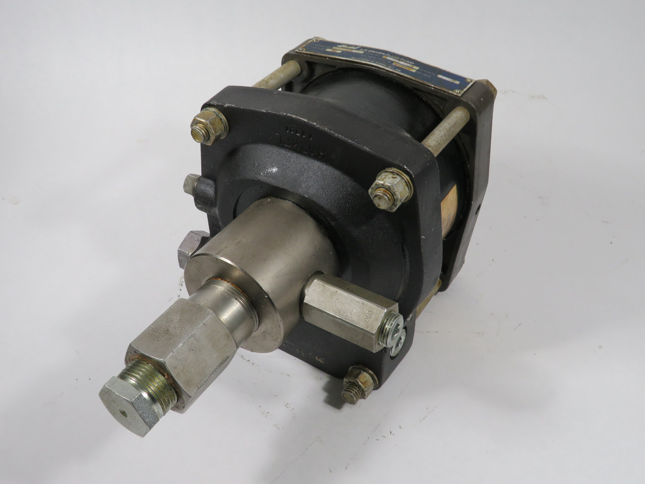 Haskel AW-B10 Air-Driven Fluid Pump 10:1 Ratio 1600 psi Liquid NO MOUNT USED