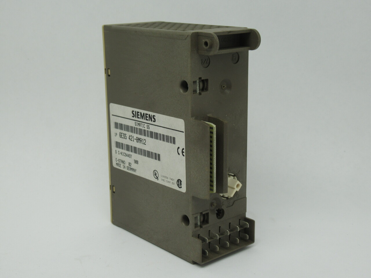 Siemens 6ES5-421-8MA12 Digital Input Module 8-Pt 24VDC *DAMAGED BOX* NEW