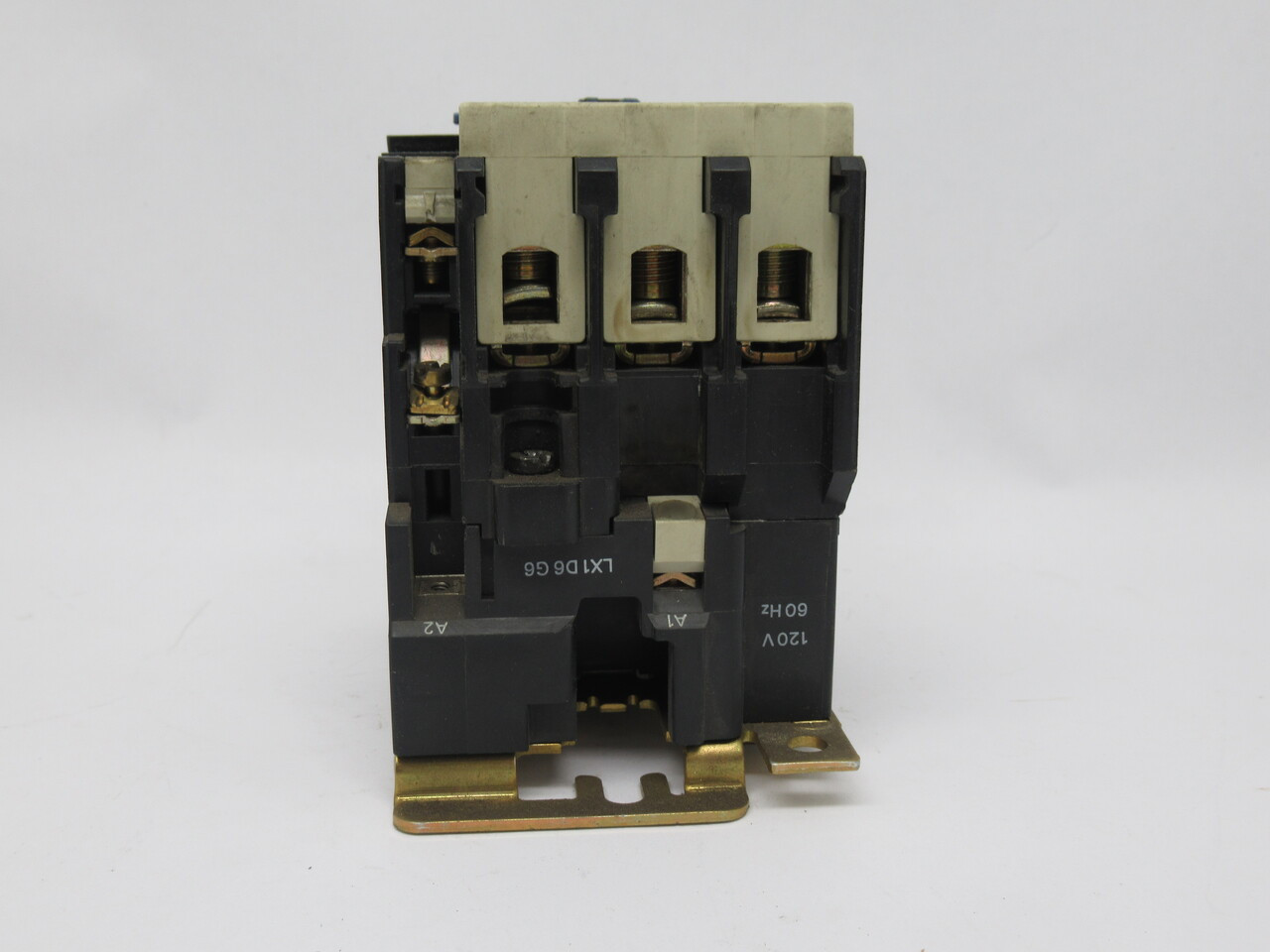 Telemecanique/Square D LC1D40G6 Contactor 120V 60Hz Coil 60A 3-Pole USED